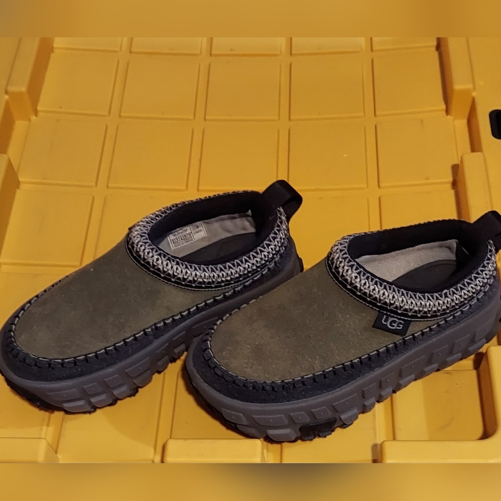 UGG Olive and Black Mules